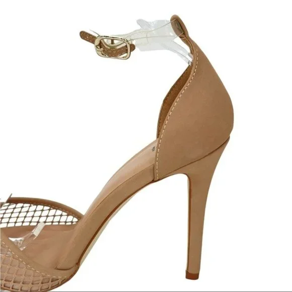Call It Spring Beena Vegan Nude Womens Heels Size 10M - Picture 8 of 12